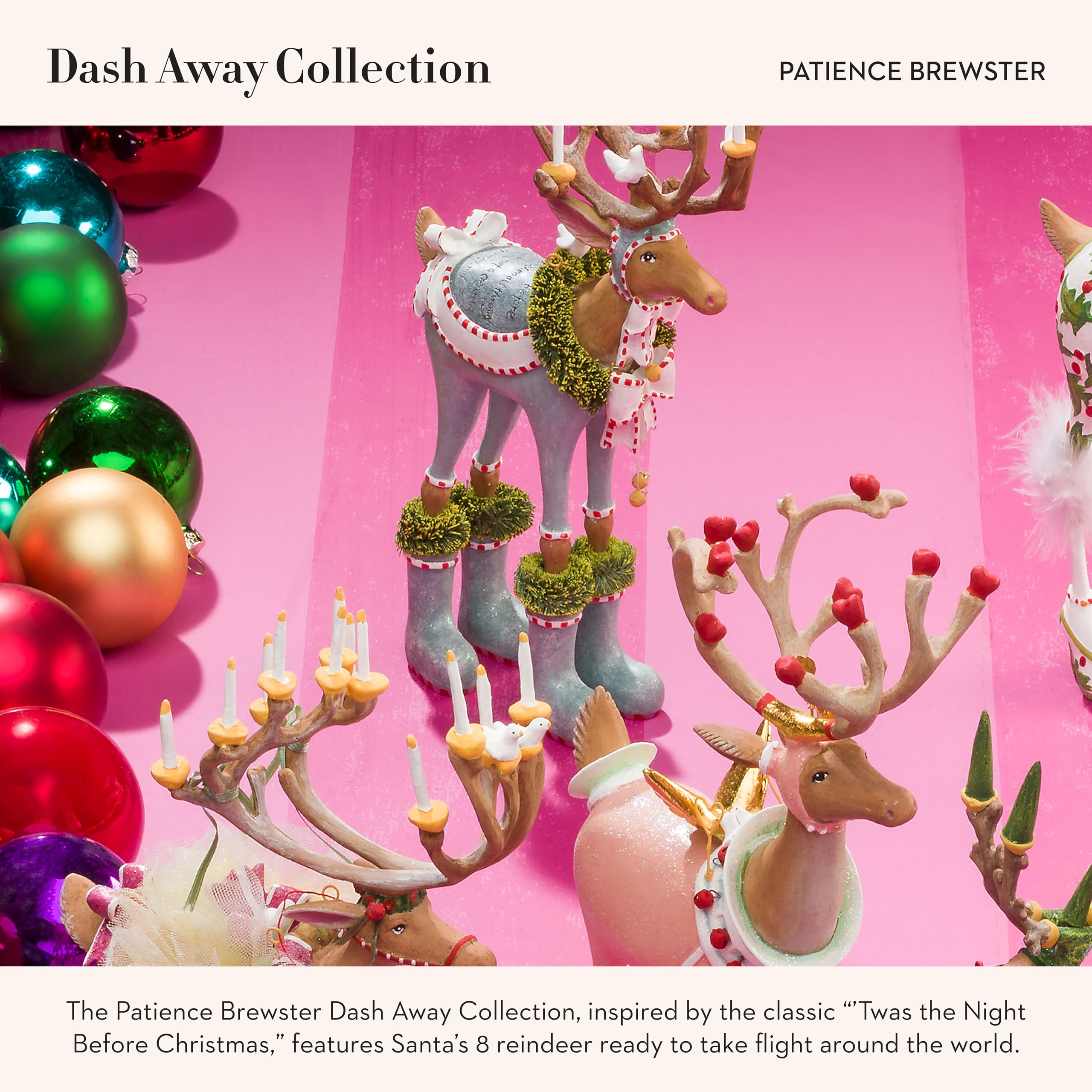 【希少】Patience Brewster ダッシャー トナカイ フィギュア Amazon.co.jp: MacKenzie-Childs Patience Brewster ダッシュアウェイ